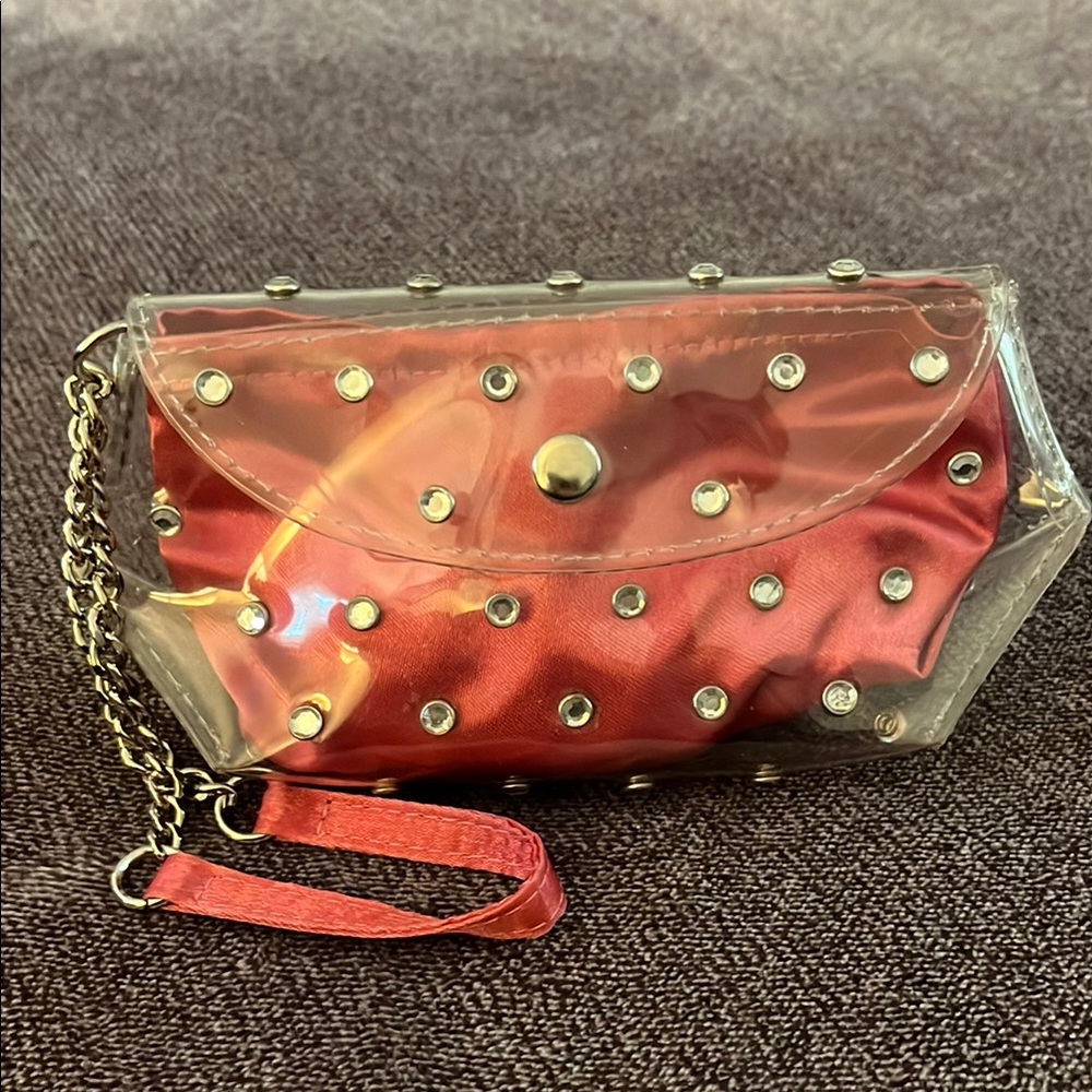 Victoria's Secret Pink Rhinestone Studded Coin Purse